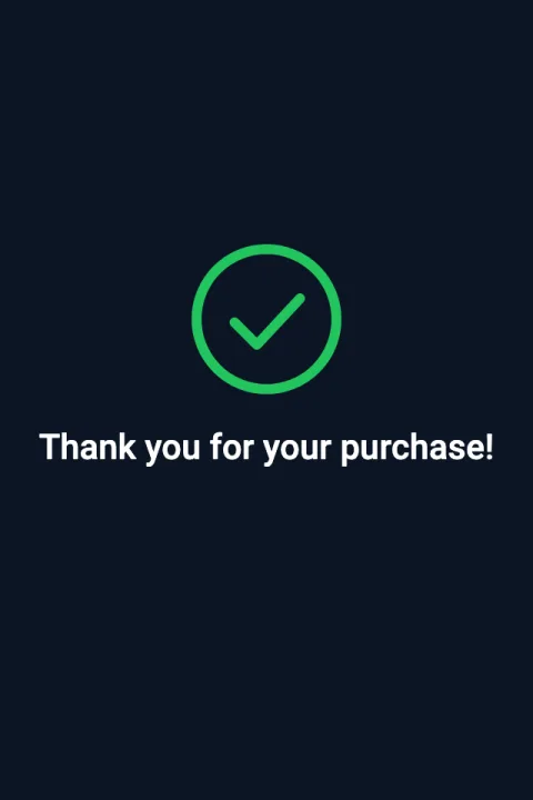 Thank you for your purchase!